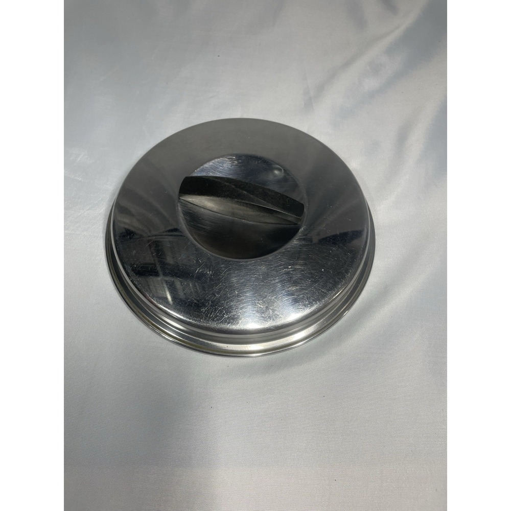 7 1/2" LID ONLY Flint Ware Ekco Vintage Stainless Steel FlintWare Replacement